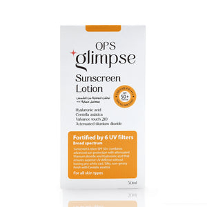 Sunscreen Lotion (SPF 50+) Broad Spectrum Fortifies by 7 UV Filters - 50ml