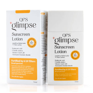 Sunscreen Lotion (SPF 50+) Broad Spectrum Fortifies by 7 UV Filters - 50ml