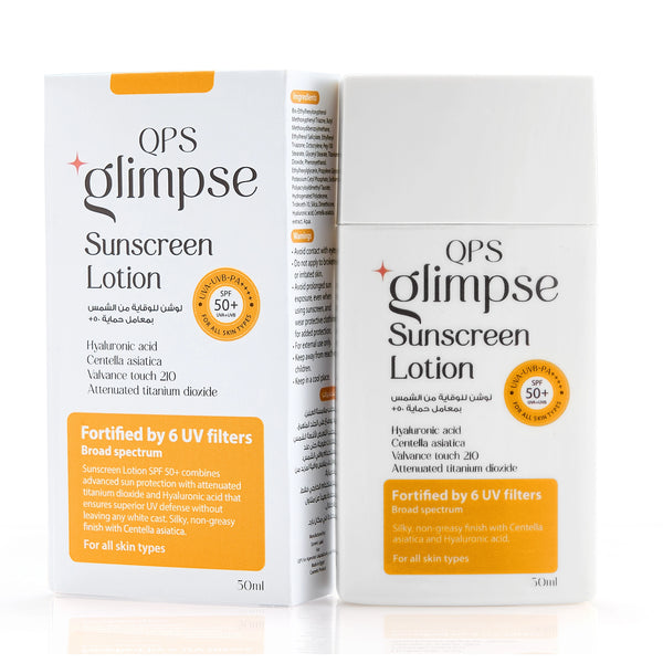 Sunscreen Lotion (SPF 50+) Broad Spectrum Fortifies by 7 UV Filters - 50ml