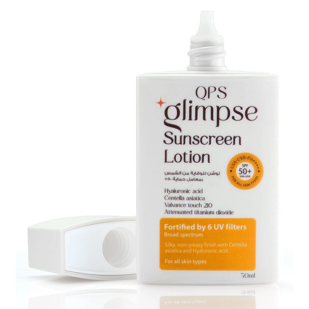 Sunscreen Lotion (SPF 50+) Broad Spectrum Fortifies by 7 UV Filters - 50ml