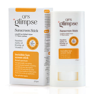 Sunscreen Stick (SPF 50+) Invisible Broad Spectrum SS stick - 20g